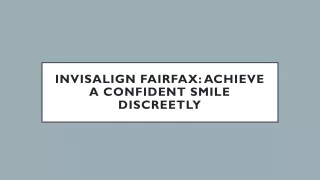 Invisalign Fairfax and Reston | Optimal Dental Center