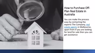 How to Purchase Off-Plan Real Estate in Australia