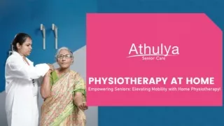 Enhance mobility from Athulya Home Healthcare Physiotherapy Services