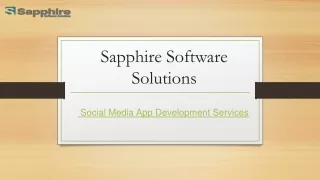  Social Media App Development Services