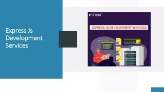 Express Js Development Services