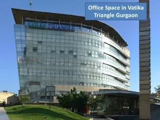 Commercial Office Space for Rent MG Road Gurgaon | Office Space in Vatika Triang