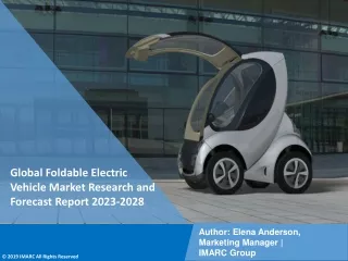 Foldable Electric Vehicle Market Research and Forecast Report 2023-2028