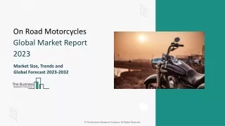 On Road Motorcycles Global Market Report 2023