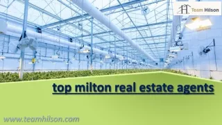 Top Milton Real Estate Agents | Team Hilson