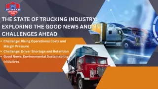 The State Of Trucking Industry: Exploring The Good News And Challenges Ahead