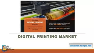 Digital Printing Market: A Complete Updated Guide