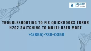 Troubleshooting to fix quickbooks error h202 switching to multi-user mode