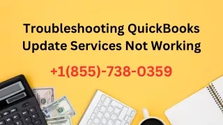 How to fix QuickBooks Update Services Not Working issue in Easy Steps