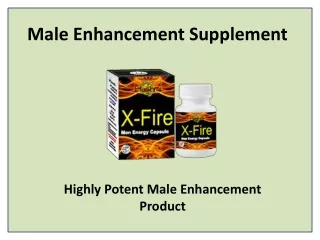 X Fire Naturally Increase Sexual Stamina and Energy