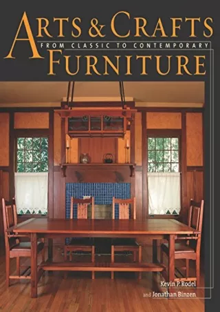 PDF_ Arts & Crafts Furniture: From Classic to Contemporary