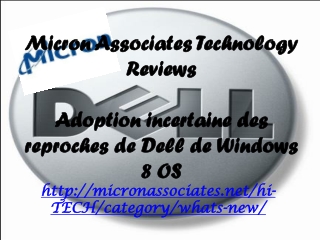 Micron Associates Technology Reviews: Adoption incertaine de