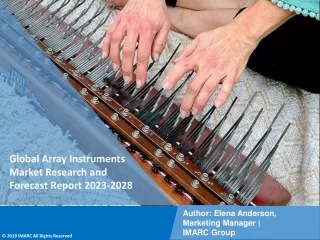 Array Instruments Market Research and Forecast Report 2023-2028