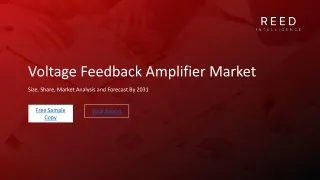 Voltage Feedback Amplifier Market Research Insights: Informing Business Decision