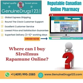 Where can I buy SIrolImus Rapamune?