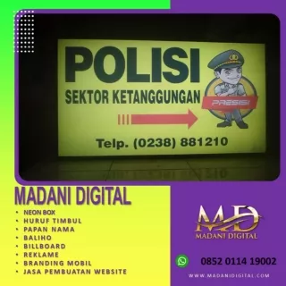 0882-2009-0167 (TERPERCAYA), PROMO Neon Box Alfamart Brebes