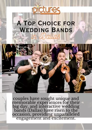 A Top Choice for Wedding Bands in Dallas - Memorable Wedding Reception The pictures Band