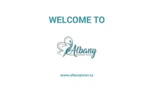 Albany Laser Medical Spa In Edmonton