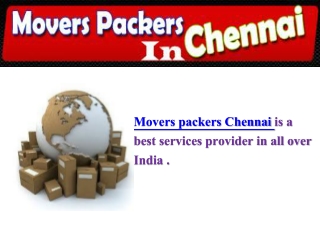 movers packers in chennai