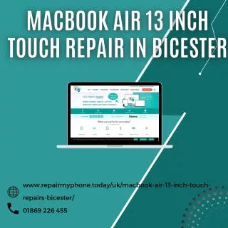 Macbook Air 13 Inch Touch Repair in Bicester