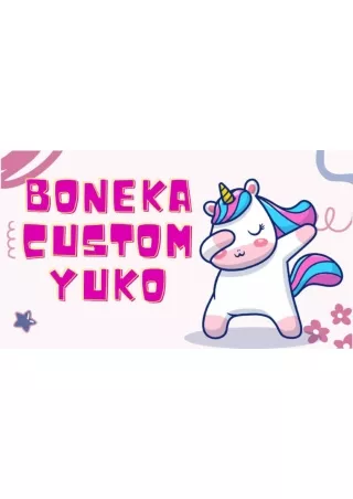 BONEKA CUSTOM MURAH