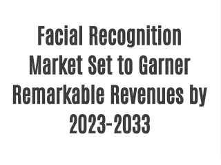 Facial Recognition Market