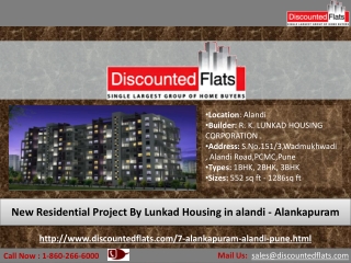 Best Offers are available on 2BHK Flats - Alankapuram