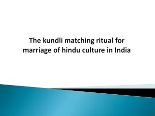 The kundli matching ritual for marriage of hindu culture in India