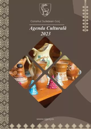 Agenda Culturala 2024 GORJ