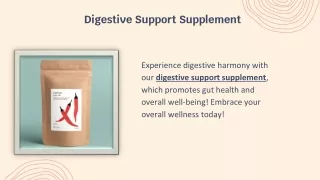 Digestive Support Supplement