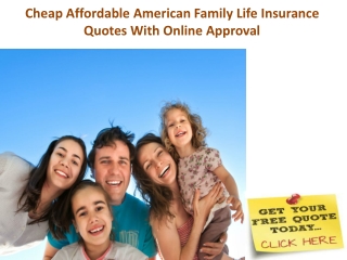 Cheap Family Life Insurance Quotes With Online Guaranteed Ap