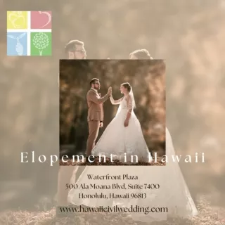 Elopement in Hawaii