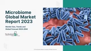 Microbiome Market Report 2023 : By CAGR, Industry Growth, Competition Analysis