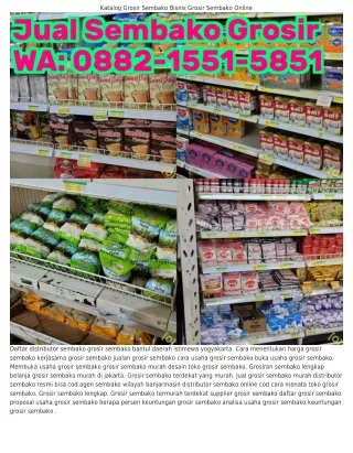 O88ᒿ·l55l·585l (WA) Harga Grosir Sembako 2023 Agen Sembako Yang Bisa Cod