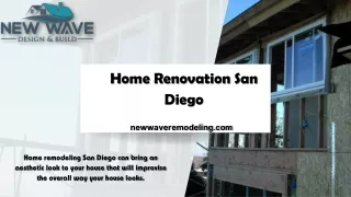 Home Renovation San Diego