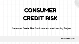 Consumer Credit Risk