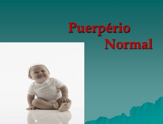 Puerpério - Normal