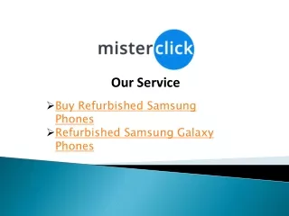 Buy Refurbished Samsung Phones