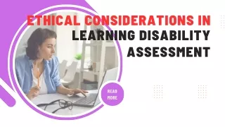 Ethical Considerations in Learning Disability Assessment