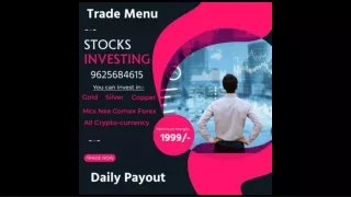 Dabba Trading Brokers | 9625684615 | Trade Menu