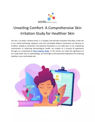 Skin Irritation Study