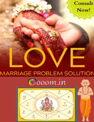 Astrology Solution for Love Marriage Problem