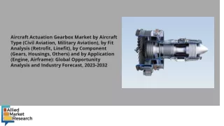 Aircraft Actuation Gearbox Market PDF