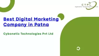 Best Digital Marketing Company in Patna- Cybonetic Technologies Pvt Ltd