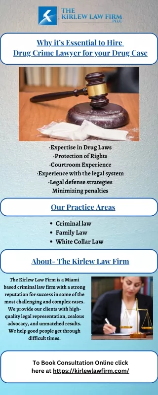 Why it’s Essential to Hire Drug Crime Lawyer for your Drug Case