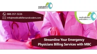 Streamline Your Emergency Physicians Billing Services with MBC