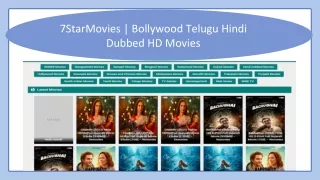 7StarMovies | Bollywood Telugu Hindi Dubbed HD Movies