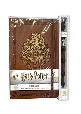 READ [PDF] Harry Potter: Hogwarts Hardcover Journal and Elder Wand Pen Set