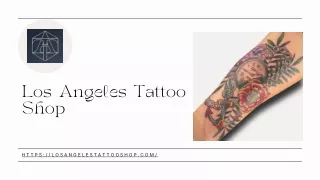 Custom Tattoo Designs Los Angeles | Losangelestattooshop.com