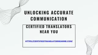 certified translators near me